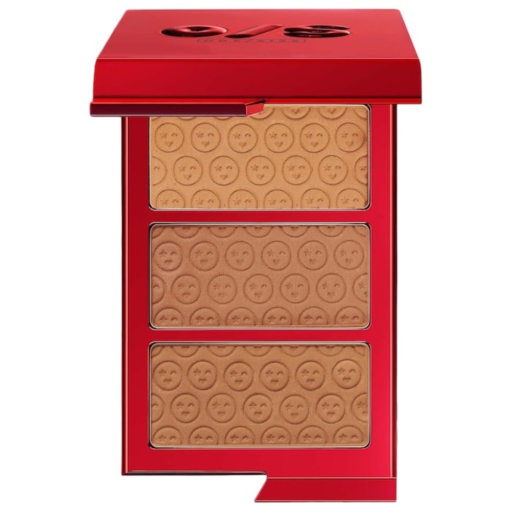 One Size O/S Cheek Clapper 3D Blush Trio Medium